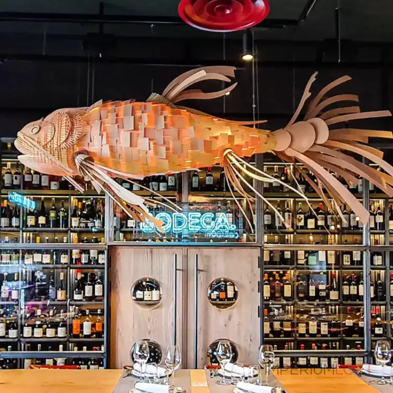 Люстра LOVOND GLOWFISH A L200 от ImperiumLoft