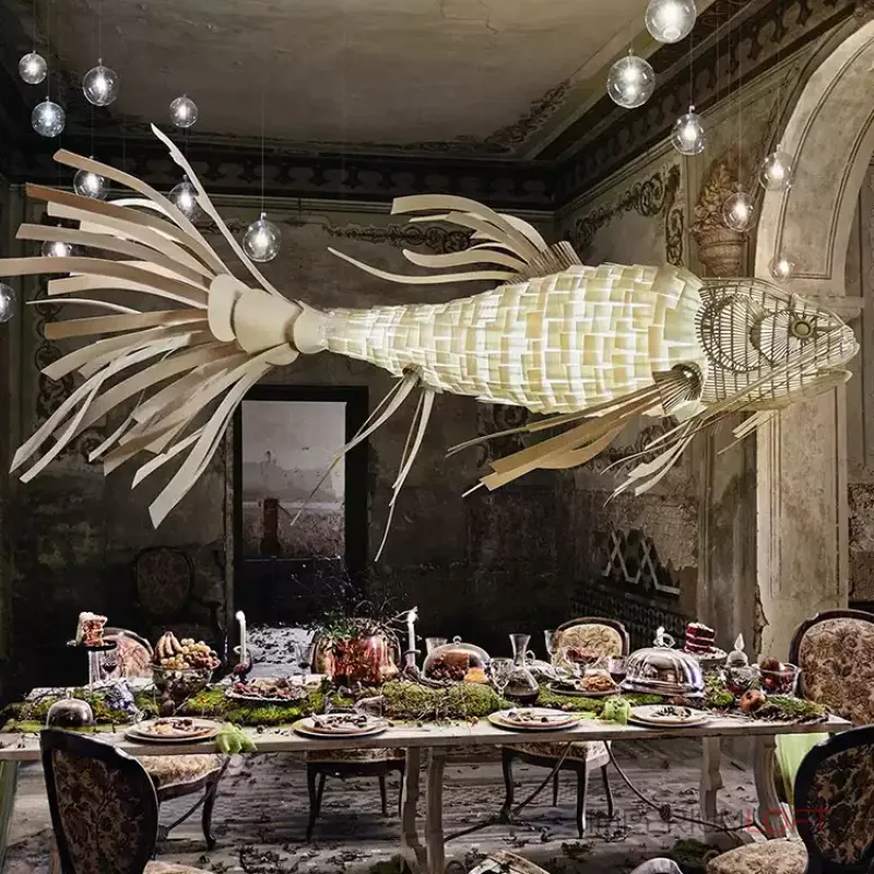 Люстра LOVOND GLOWFISH A L200 от ImperiumLoft