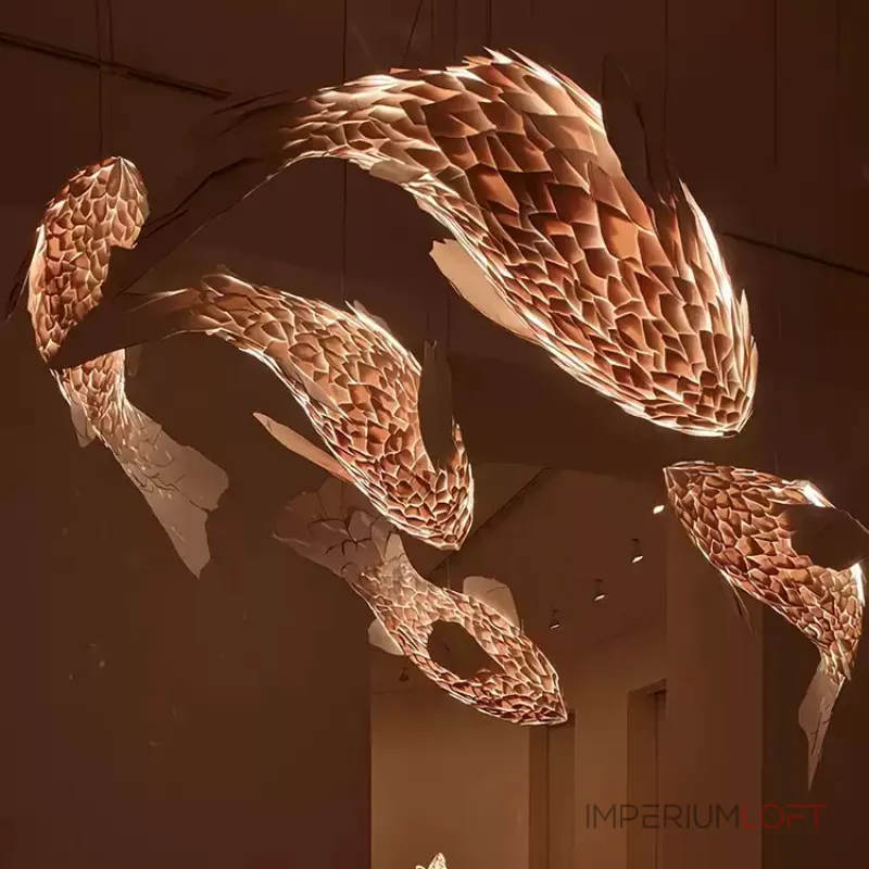 Люстра LOVOND SMALL FISH A L150 от ImperiumLoft