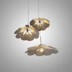 Подвесной светильник LOVOND PETALS Grey D60 3шт от ImperiumLoft