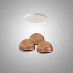 Подвесной светильник LOVOND VIGO D30 Brown Disk P3 от ImperiumLoft