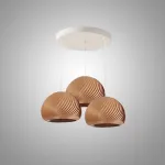 Подвесной светильник LOVOND VIGO D35 Brown Disk P3 от ImperiumLoft