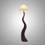 Торшер LOVOND CURVEWOOD Dark Brown 3000K 4000K 6000K от ImperiumLoft