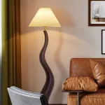 Торшер LOVOND CURVEWOOD Dark Brown 3000K 4000K 6000K от ImperiumLoft