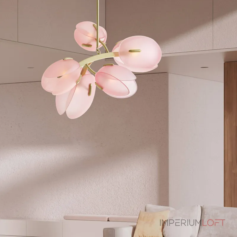 Люстра LOVOND LILIA P5 Pink от ImperiumLoft Люстра LOVOND LILIA P5 Pink от ImperiumLoft