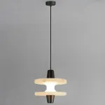 Люстра LOVOND LUPA Black с мраморным плафоном от ImperiumLoft