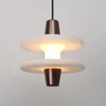 Люстра LOVOND LUPA Bronze с мраморным плафоном от ImperiumLoft