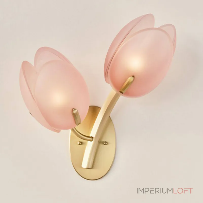 Настенный светильник LOVOND LILIA Pink P2 2шт от ImperiumLoft
