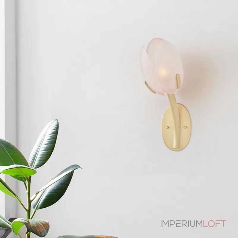 Настенный светильник LOVOND LILIA Pink P1 от ImperiumLoft