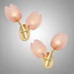 Настенный светильник LOVOND LILIA Pink P2 2шт от ImperiumLoft