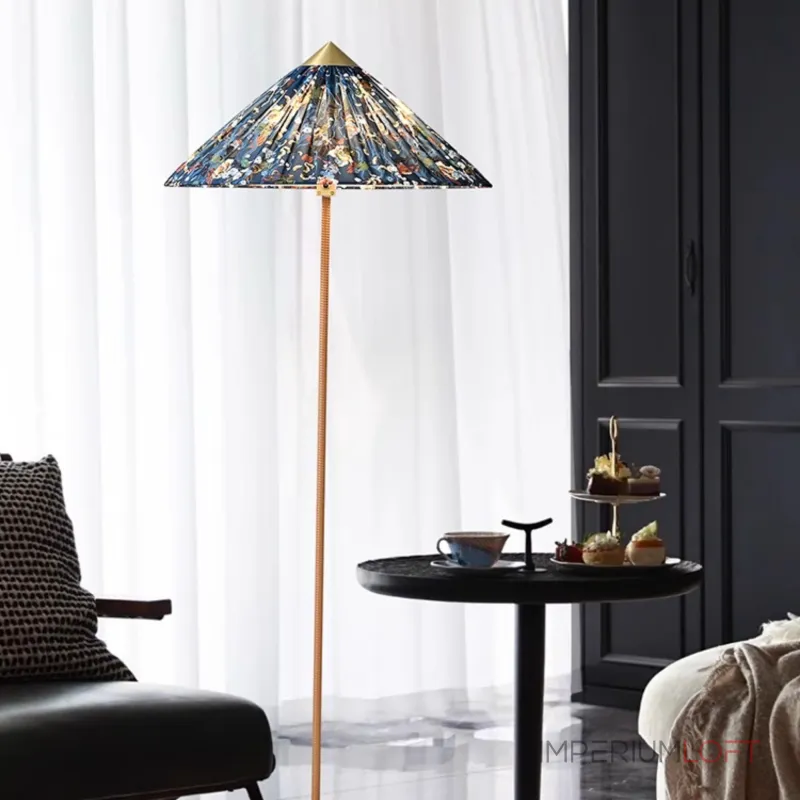 Торшер LOVOND AKIRA Dark Blue от ImperiumLoft