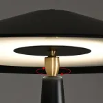 Торшер LOVOND MUSHROOM Black от ImperiumLoft