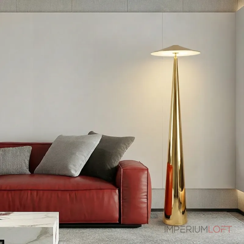 Торшер LOVOND MUSHROOM Gold от ImperiumLoft