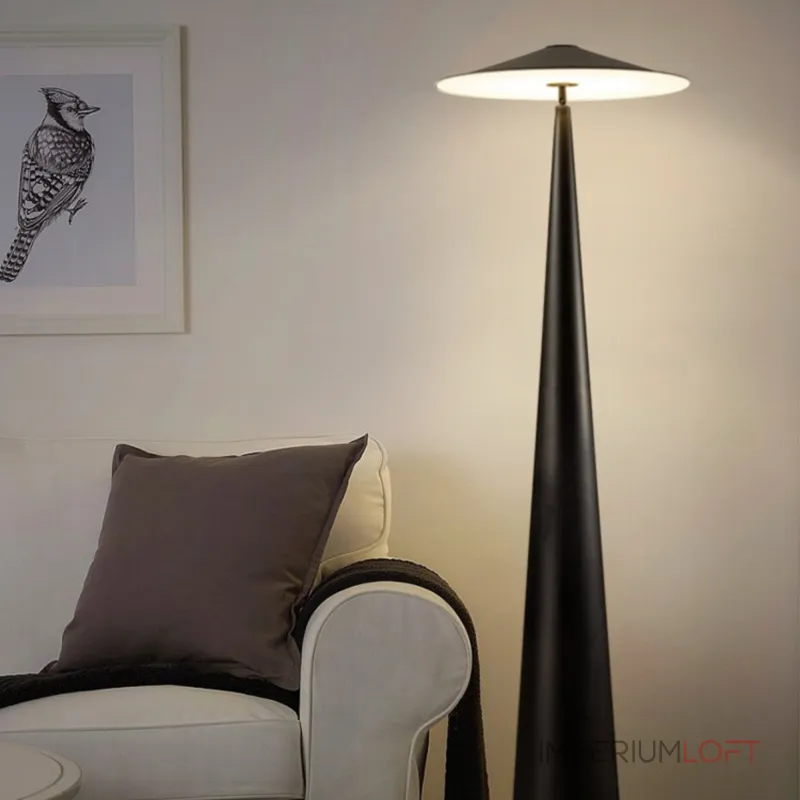 Торшер LOVOND MUSHROOM Black от ImperiumLoft