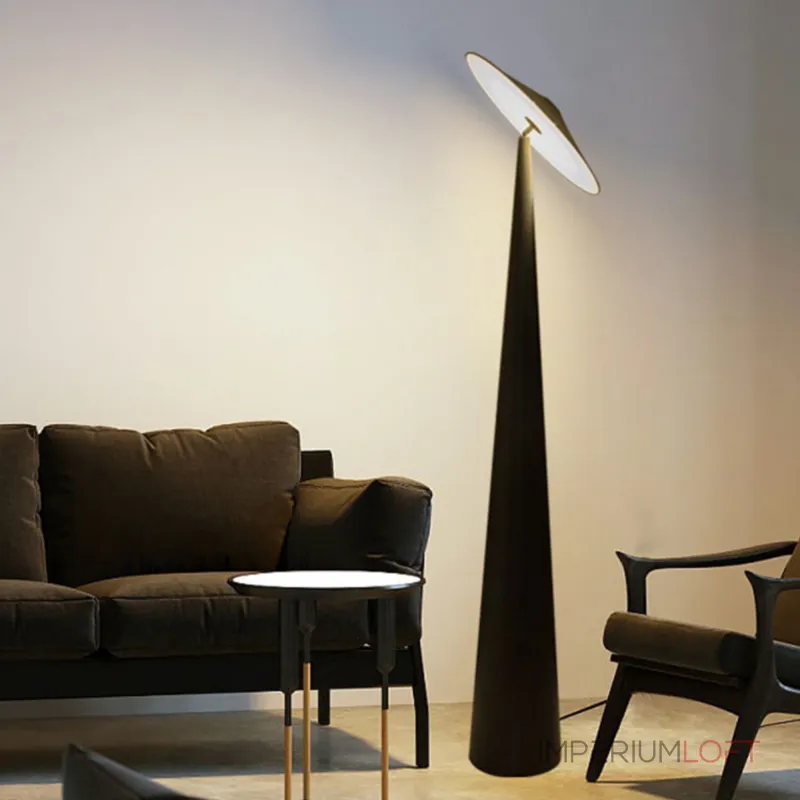 Торшер LOVOND MUSHROOM Black от ImperiumLoft