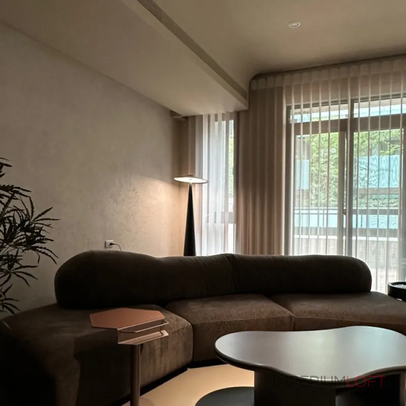 Торшер LOVOND MUSHROOM Black от ImperiumLoft