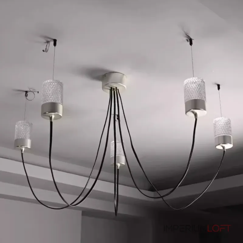 Люстра LOVOND GRAVITY Silver P5 от ImperiumLoft