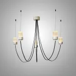 Люстра LOVOND GRAVITY Silver P5 от ImperiumLoft