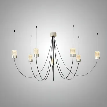Люстра LOVOND GRAVITY Silver P7