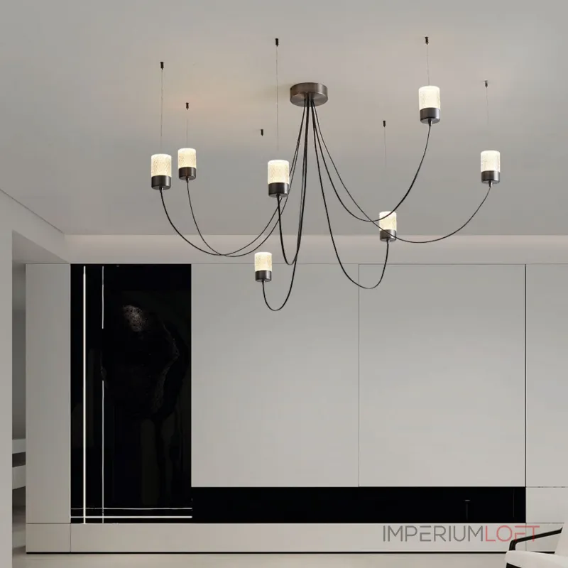 Люстра LOVOND GRAVITY Black P7 от ImperiumLoft