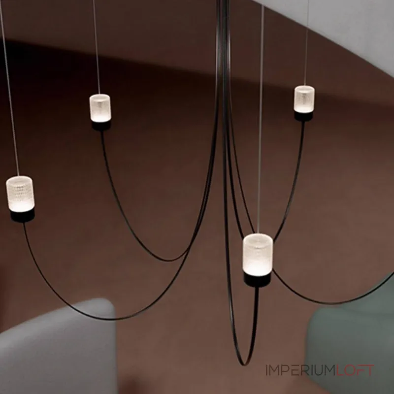 Люстра LOVOND GRAVITY Black P5 от ImperiumLoft