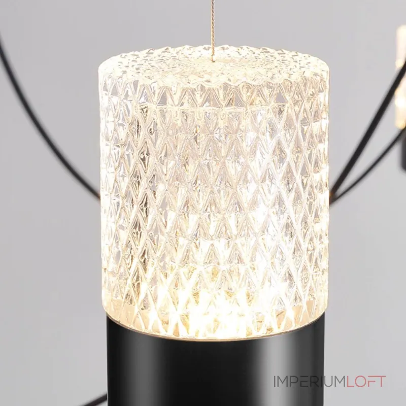 Люстра LOVOND GRAVITY Black P7 от ImperiumLoft