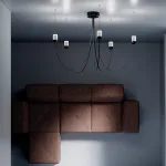 Люстра LOVOND GRAVITY Black P5 от ImperiumLoft