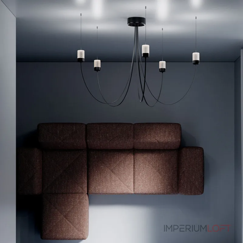 Люстра LOVOND GRAVITY Black P5 от ImperiumLoft