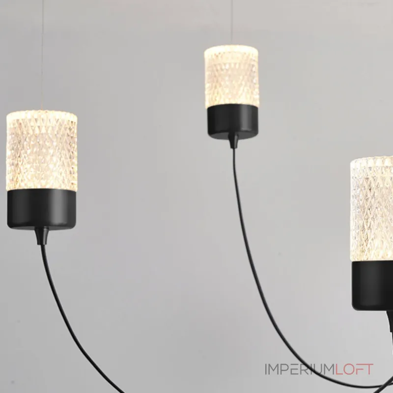 Люстра LOVOND GRAVITY Black P7 от ImperiumLoft