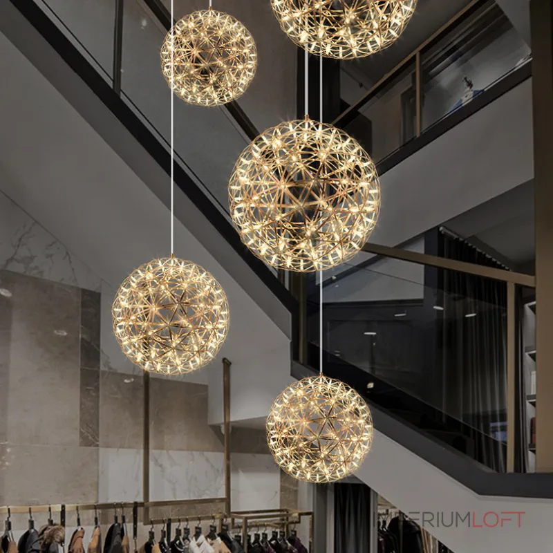 Люстра Mi Raimond Lamp D90 Gold от ImperiumLoft