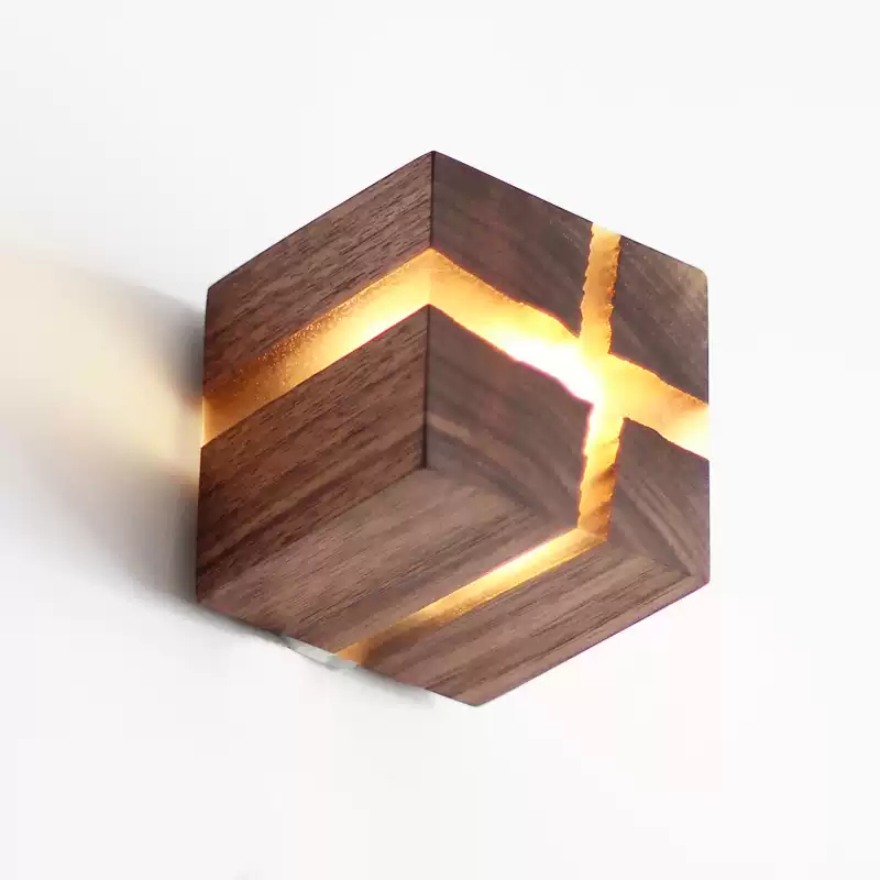 Настенный светильник KONOHA CUBE A Dark Brown с проводом от ImperiumLoft Настенный светильник KONOHA CUBE A Dark Brown с проводом от ImperiumLoft
