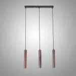 Подвесной светильник KONOHA WOOD ECHO Dark Brown P3 4000K от ImperiumLoft