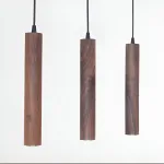 Подвесной светильник KONOHA WOOD ECHO Dark Brown P3 4000K от ImperiumLoft