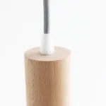 Подвесной светильник KONOHA WOOD ECHO Brown P1 6000K от ImperiumLoft