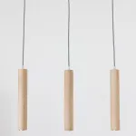 Подвесной светильник KONOHA WOOD ECHO Brown P3 6000K от ImperiumLoft