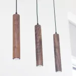 Подвесной светильник KONOHA WOOD ECHO Dark Brown P3 4000K от ImperiumLoft