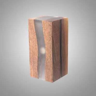 Настенный светильник KONOHA RECT Walnut B H16 с выключателем Настенный светильник KONOHA RECT Walnut B H16 с выключателем