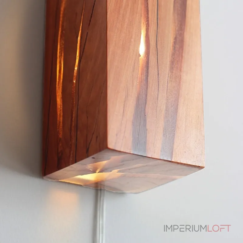 Настенный светильник KONOHA RECT Apricot B H16 от ImperiumLoft