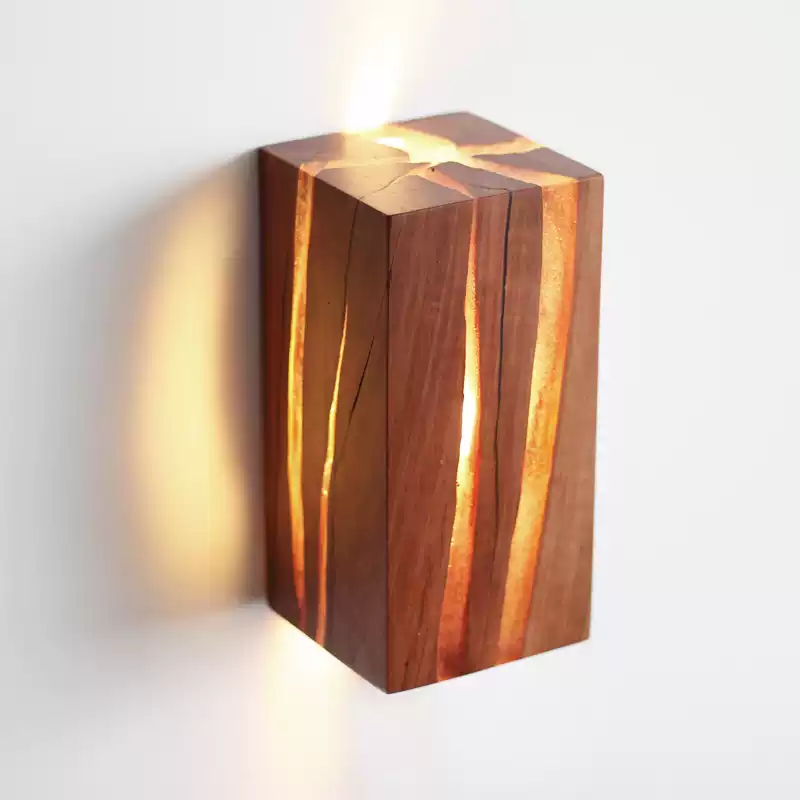 Настенный светильник KONOHA RECT Apricot B H16 от ImperiumLoft