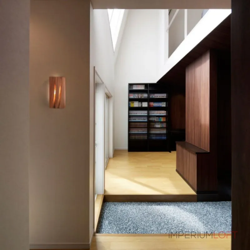 Настенный светильник KONOHA RECT Walnut A H16 с проводом от ImperiumLoft Настенный светильник KONOHA RECT Walnut A H16 с проводом от ImperiumLoft