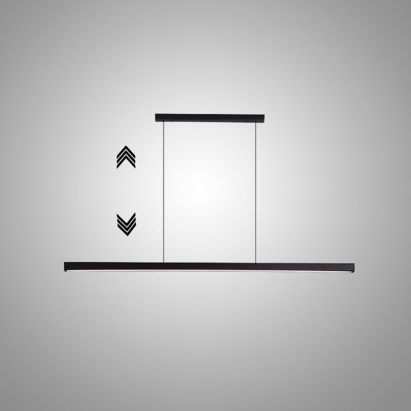 Подвесной светильник LANHU LONG Black L120 с лифтом от ImperiumLoft Подвесной светильник LANHU LONG Black L120 с лифтом от ImperiumLoft