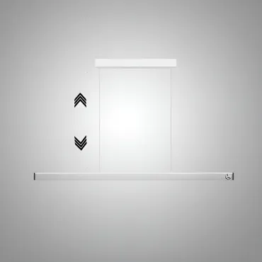 Подвесной светильник LANHU LONG Silver L120 с лифтом Подвесной светильник LANHU LONG Silver L120 с лифтом