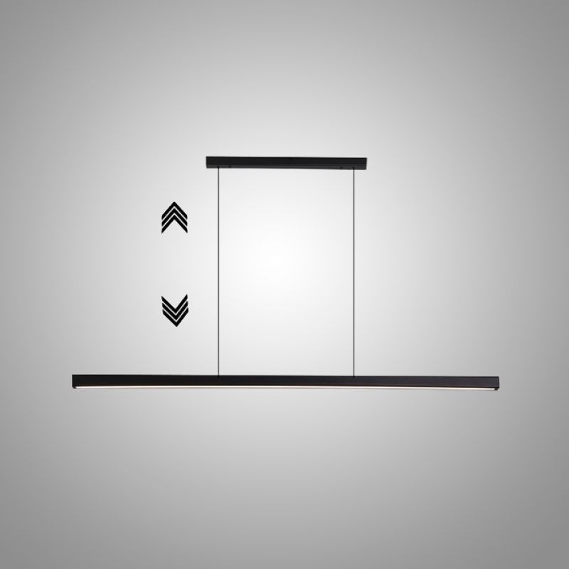 Подвесной светильник LANHU LONG Black L150 с лифтом от ImperiumLoft Подвесной светильник LANHU LONG Black L150 с лифтом от ImperiumLoft