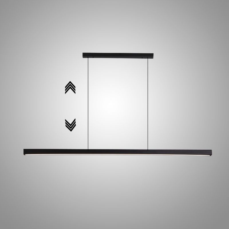 Подвесной светильник LANHU LONG Black L180 с лифтом от ImperiumLoft Подвесной светильник LANHU LONG Black L180 с лифтом от ImperiumLoft