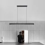 Подвесной светильник LANHU LONG Black L100 с лифтом от ImperiumLoft