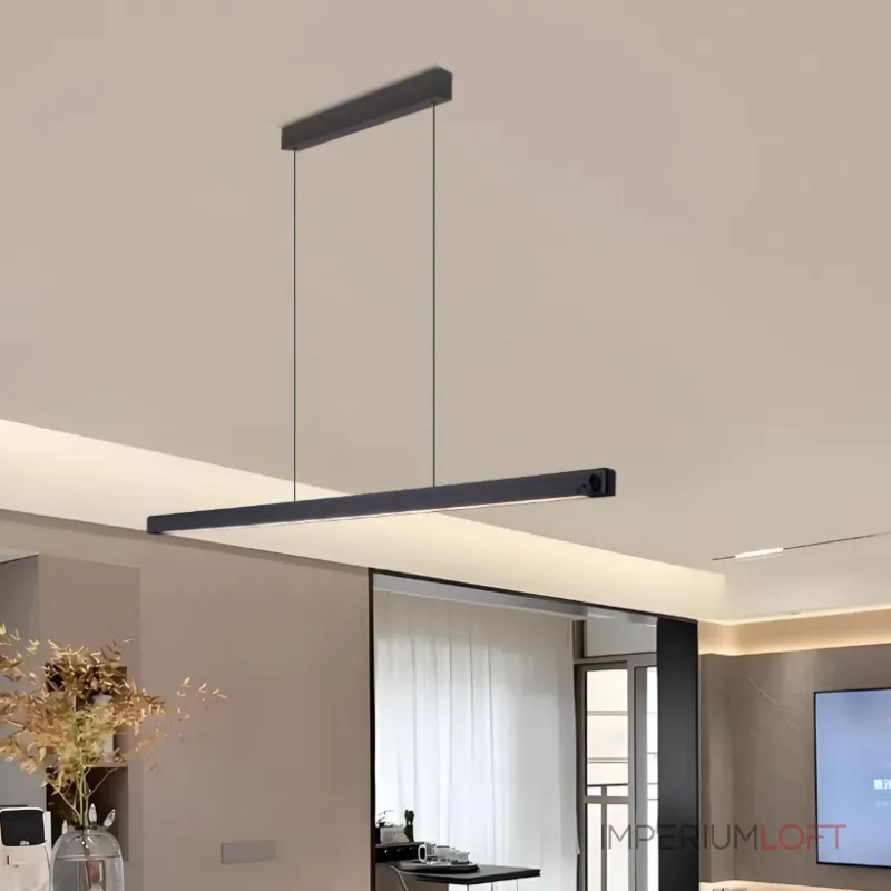 Подвесной светильник LANHU LONG Black L100 с лифтом от ImperiumLoft