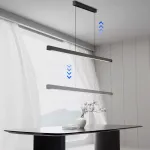 Подвесной светильник LANHU LONG Black L100 с лифтом от ImperiumLoft