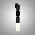 Настенный светильник BRUSH LUMEN Black от ImperiumLoft