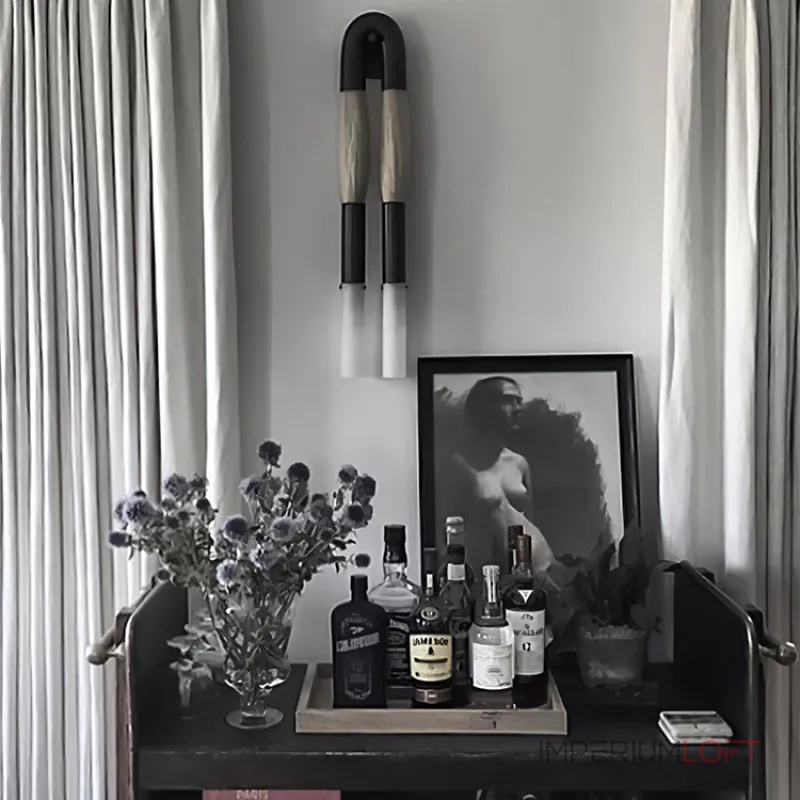 Настенный светильник BRUSH LUMEN Black от ImperiumLoft Настенный светильник BRUSH LUMEN Black от ImperiumLoft