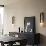 Настенный светильник BRUSH LUMEN Nickel от ImperiumLoft